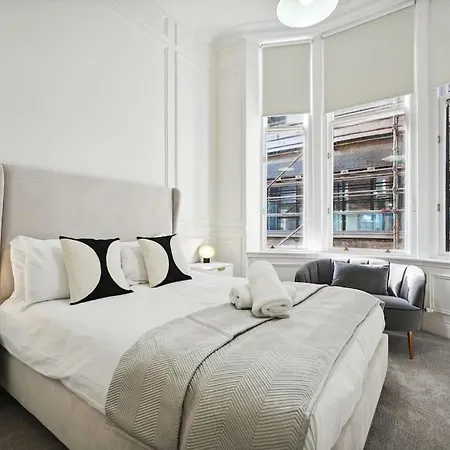 Grand 2 Bed Blythswood Apartment Glasgow Exterior photo